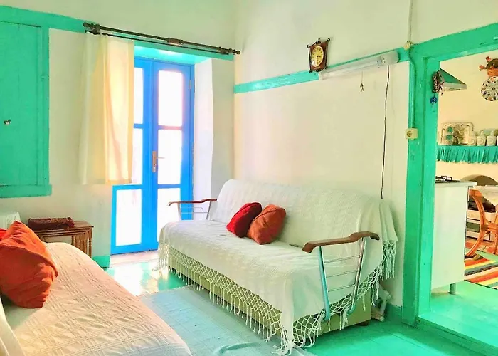 House With Blue Balcony Kaş